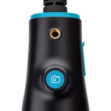 Hazet Set di videoendoscopi HD con sonda orientabile a 360° Ø 3,9 mm, 4 pezzi, Macchina fotografica di ispezione Nero/Blu