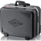 KNIPEX 00 21 41 LE cassetta per attrezzi Nero Acrilonitrile butadiene stirene (ABS), Cassetta portautensili Nero, Acrilonitrile butadiene stirene (ABS), 12 tasche, 510 mm, 410 mm, 270 mm