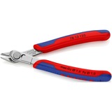 KNIPEX 78 13 125 pinza Pinze per taglio laterale grigio, Pinze per taglio laterale, Acciaio, Plastica, Blu/Rosso, 12,5 cm, 57 g