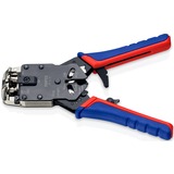 KNIPEX 97 51 12 SB, Pinza crimpatrice blu/Rosso