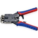 KNIPEX Crimpzange 97 51 12 SB, Pinza crimpatrice blu/Rosso
