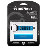 Kingston IronKey Keypad 200 256 GB, Chiavetta USB 