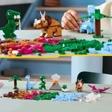 LEGO Classic 11041 Dinosauri Creativi, Giochi Bambini 5+, Colorati Animali Giocattolo da Costruire come T. Rex e Triceratopo, Giochi di costruzione Giochi Bambini 5+, Colorati Animali Giocattolo da Costruire come T. Rex e Triceratopo, Set da costruzione, 5 anno/i, Plastica, 450 pz, 590 g