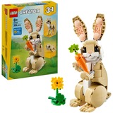 LEGO Creator 3 in 1 31162 Adorabile Coniglio Giocattolo, Si Trasforma in Lama o in Foca, Regalo per Bambini e Bambine 8+ Anni, Giochi di costruzione Si Trasforma in Lama o in Foca, Regalo per Bambini e Bambine 8+ Anni, Set da costruzione, 8 anno/i, Plastica, 326 pz, 432 g