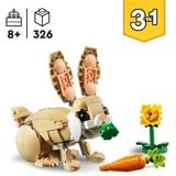 LEGO Creator 3 in 1 31162 Adorabile Coniglio Giocattolo, Si Trasforma in Lama o in Foca, Regalo per Bambini e Bambine 8+ Anni, Giochi di costruzione Si Trasforma in Lama o in Foca, Regalo per Bambini e Bambine 8+ Anni, Set da costruzione, 8 anno/i, Plastica, 326 pz, 432 g