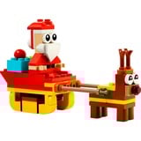 LEGO Creator Avventura sulla slitta di Babbo Natale, Giochi di costruzione Set da costruzione, 6 anno/i, Plastica, 73 pz, 50 g