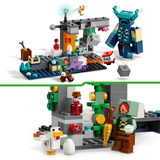 LEGO Minecraft 21274 L’Incontro con il Sorvegliante, Giocattolo con Minifigure, Mob e Funzione Caduta Massi, Idea Regalo 7+, Giochi di costruzione Giocattolo con Minifigure, Mob e Funzione Caduta Massi, Idea Regalo 7+, Set da costruzione, 7 anno/i, Plastica, 238 pz, 331 g