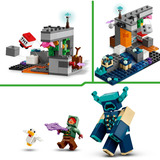 LEGO Minecraft 21274 L’Incontro con il Sorvegliante, Giocattolo con Minifigure, Mob e Funzione Caduta Massi, Idea Regalo 7+, Giochi di costruzione Giocattolo con Minifigure, Mob e Funzione Caduta Massi, Idea Regalo 7+, Set da costruzione, 7 anno/i, Plastica, 238 pz, 331 g