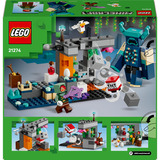 LEGO Minecraft 21274 L’Incontro con il Sorvegliante, Giocattolo con Minifigure, Mob e Funzione Caduta Massi, Idea Regalo 7+, Giochi di costruzione Giocattolo con Minifigure, Mob e Funzione Caduta Massi, Idea Regalo 7+, Set da costruzione, 7 anno/i, Plastica, 238 pz, 331 g