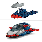 LEGO ǀ Marvel 76319 Capitan America Contro Thanos, Giocattolo Avengers con Aereo e 2 Minifigure dei Supereroi, Idea Regalo 4+, Giochi di costruzione Giocattolo Avengers con Aereo e 2 Minifigure dei Supereroi, Idea Regalo 4+, Set da costruzione, 4 anno/i, Plastica, 107 pz, 291 g