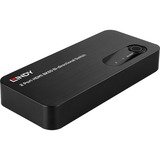 Lindy 38339 conmutador de vídeo HDMI, Switch HDMI Nero, HDMI, ABS, Nero, 120 Hz, 3840 x 2160, 7680 x 4320, 48 Gbit/s