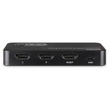 Lindy 38339 conmutador de vídeo HDMI, Switch HDMI Nero, HDMI, ABS, Nero, 120 Hz, 3840 x 2160, 7680 x 4320, 48 Gbit/s
