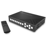Lindy Switch KVM 5 porte Multiview senza interruzioni Nero