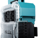 Makita Organizer compatto, Cassetta portautensili blu/trasparente
