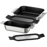 Neff Z9403FF0, Set di padelle accaio/Nero