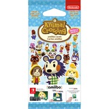 Nintendo Animal Crossing amiibo Cards Triple Pack - Series 3 accessorio per videogioco, Gioco figura Multicolore, Plastica
