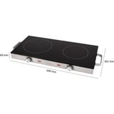 ProfiCook PC-DKP 1211, Piastra riscaldante accaio