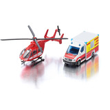 SIKU SUPER Mercedes-Benz ambulanza e elicottero, Veicolo modello 