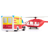 SIKU SUPER Mercedes-Benz ambulanza e elicottero, Veicolo modello 