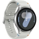 Samsung Galaxy Watch7 3,81 cm (1.5") AMOLED 44 mm Digitale 480 x 480 Pixel Touch screen 4G Argento Wi-Fi GPS (satellitare), Smartwatch argento, 3,81 cm (1.5"), AMOLED, Touch screen, Wi-Fi, GPS (satellitare), 33,8 g
