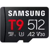 Samsung T9 microSDXC 512 GB, Scheda di memoria Nero