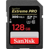 SanDisk Extreme PRO 128 GB SDXC UHS-II Classe 10 Nero, 128 GB, SDXC, Classe 10, UHS-II, 300 MB/s, 260 MB/s