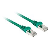 Sharkoon Cavo patch SFTP, RJ-45, con cavo grezzo Cat.7a verde