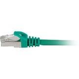 Sharkoon Cavo patch SFTP, RJ-45, con cavo grezzo Cat.7a verde