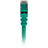 Sharkoon Cavo patch SFTP, RJ-45, con cavo grezzo Cat.7a verde