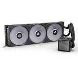 Sharkoon S100 ARGB, Raffreddamento ad acqua Nero