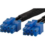 SilverStone Cavo di alimentazione SST-PP12-PCIE Nero