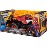 Spin Master Monster Jam, veicolo Monster Truck radiocomandato Marvel The Amazing Spider-Man, in scala 1:24, giocattoli per bambini e bambine da 4 anni in su, RC Monster Jam , veicolo Monster Truck radiocomandato Marvel The Amazing Spider-Man, in scala 1:24, giocattoli per bambini e bambine da 4 anni in su, Monster truck, 4 anno/i, Plastica, Nero, Rosso