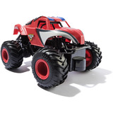 Spin Master Monster Jam, veicolo Monster Truck radiocomandato Marvel The Amazing Spider-Man, in scala 1:24, giocattoli per bambini e bambine da 4 anni in su, RC Monster Jam , veicolo Monster Truck radiocomandato Marvel The Amazing Spider-Man, in scala 1:24, giocattoli per bambini e bambine da 4 anni in su, Monster truck, 4 anno/i, Plastica, Nero, Rosso