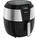 Tefal Easy Fry EY701 Singolo 5,6 L Indipendente 1700 W Friggitrice ad aria calda Nero, Acciaio inossidabile Nero/in acciaio inox, Friggitrice ad aria calda, 5,6 L, 1,6 kg, 80 °C, 200 °C, 8 persona(e)