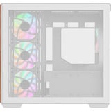 Thermaltake CA-1Z2-00M6WN-WS, Chassis Tower bianco/legno