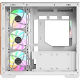 Thermaltake CA-1Z2-00M6WN-WS, Chassis Tower bianco/legno