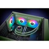 Thermaltake Raffreddatore liquido AIO TH280 V2 ARGB Sync Matcha Green, Raffreddamento ad acqua verde oliva