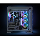 Thermaltake Riing Trio 12 RGB Radiator Fan White TT Premium Edition Universale Ventilatore 12 cm Bianco 3 pz bianco, Ventilatore, 12 cm, 500 Giri/min, 1500 Giri/min, 41,13 pdc/min, Bianco