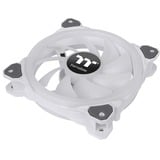 Thermaltake Riing Trio 12 RGB Radiator Fan White TT Premium Edition Universale Ventilatore 12 cm Bianco 3 pz, Ventola bianco, Ventilatore, 12 cm, 500 Giri/min, 1500 Giri/min, 41,13 pdc/min, Bianco