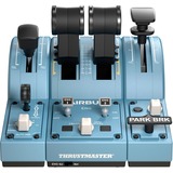 Thrustmaster TCA Quadrant Add-On Airbus Edition Blu Simulazione di Volo Analogico/Digitale PC, Schubregler Blu-grigio/Nero, Simulazione di Volo, PC, Analogico/Digitale, Cablato, Blu, Windows 10, Windows 8