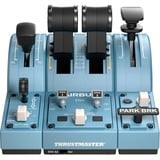 Thrustmaster TCA Quadrant Add-On Airbus Edition Blu Simulazione di Volo Analogico/Digitale PC, Valvola a farfalla Blu-grigio/Nero, Simulazione di Volo, PC, Analogico/Digitale, Cablato, Blu, Windows 10, Windows 8