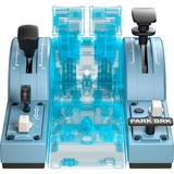 Thrustmaster TCA Quadrant Add-On Airbus Edition Nero, Blu Simulazione di Volo PC, Schubregler Blu-grigio/Nero, Simulazione di Volo, PC, Nero, Blu, Windows 10, Windows 8, 45 mm, 225 mm