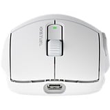 Turtle Beach Burst II Air - Mouse da gioco wireless da 2,4 GHz, ultraleggero da 47 g, sensore ottico a 26.000 DPI, batteria da 120 ore - Bianco bianco, 4 GHz, ultraleggero da 47 g, sensore ottico a 26.000 DPI, batteria da 120 ore - Bianco, Mano destra, Ottico, RF senza fili + Bluetooth, 26000 DPI, Bianco