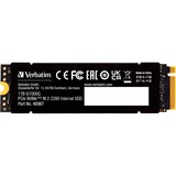 Verbatim Vi7000G 1 TB M.2 PCI Express 4.0 NVMe, Disco a stato solido Nero, 1 TB, M.2, 7000 MB/s