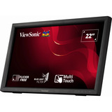 ViewSonic TD2223-2 Monitor PC 55,9 cm (22") 1920 x 1080 Pixel Full HD LCD Touch screen Nero, Monitor LED Nero (opaco), 55,9 cm (22"), 1920 x 1080 Pixel, Full HD, LCD, 6,5 ms, Nero