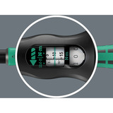 Wera Chiave dinamometrica con quadrato passante Click-Torque Lock C 3 R/L Nero/Verde