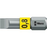 Wera Kraftform Kompakt 838 RA S Imperial Set 1, con funzione a cricchetto, Set di bit Nero/Verde