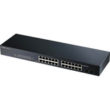 Zyxel GS-1900-24 v2 Gestito L2 Gigabit Ethernet (10/100/1000) 1U Nero, Interruttore Nero, Gestito, L2, Gigabit Ethernet (10/100/1000), Full duplex, Montaggio rack, 1U