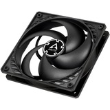 ARCTIC P12 PWM PST Case per computer Ventilatore 12 cm Nero Nero, Ventilatore, 12 cm, 1800 Giri/min, 0,3 son, 56,3 pdc/min, 95,65 m³/h