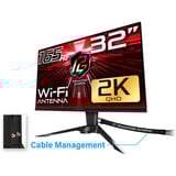 ASRock PG32QF2B, Monitor di gioco Nero